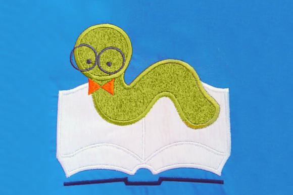 Nerdy Bookworm Applique Review for Apparel