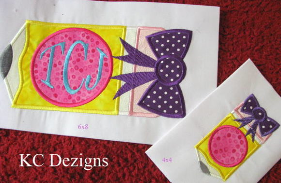 Pencil Monogram with Bow: A Designer’s Review