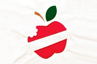 Review: Apple with Bite Split Applique for Craft Fairs