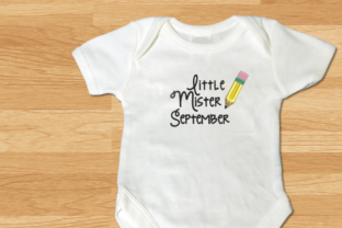 Review: Little Mister September Pencil Applique