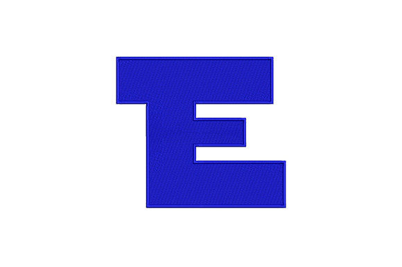 Reviewing Letter E for Seasonal Embroidery Collections