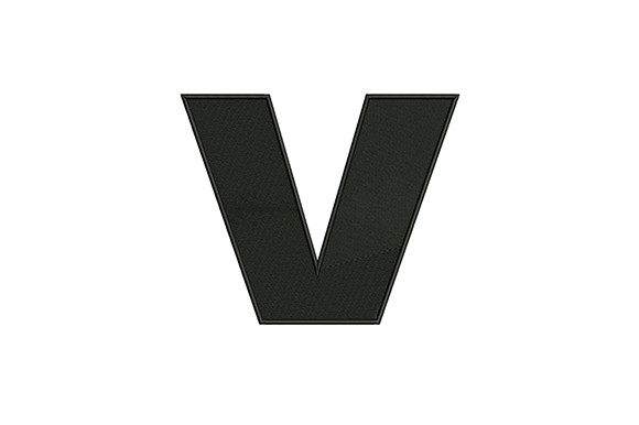 Reviewing Letter V for Back-to-School Embroidery Projects