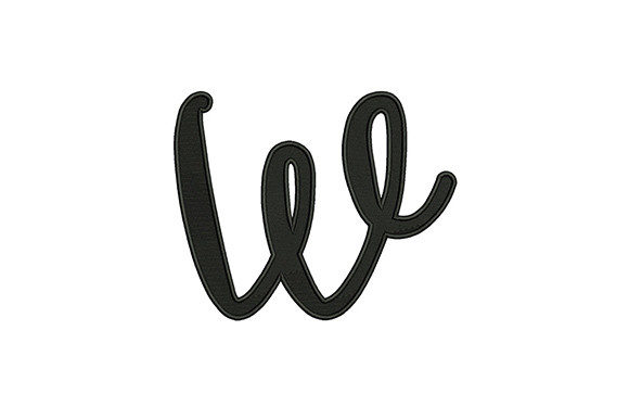 Reviewing Lower Case Alphabet W for Boutique Sweatshirts